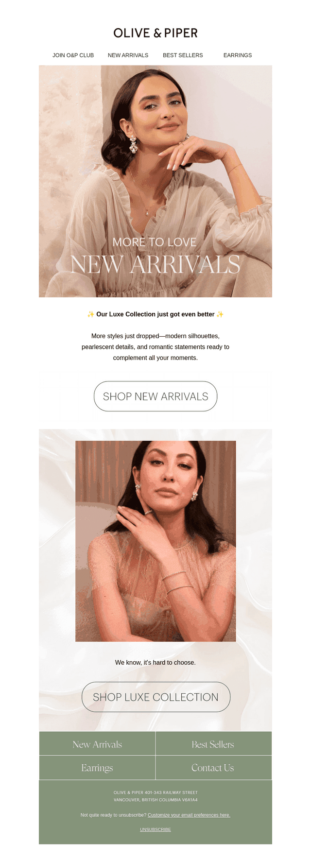 ✨NEW LUXE STYLES ARE IN