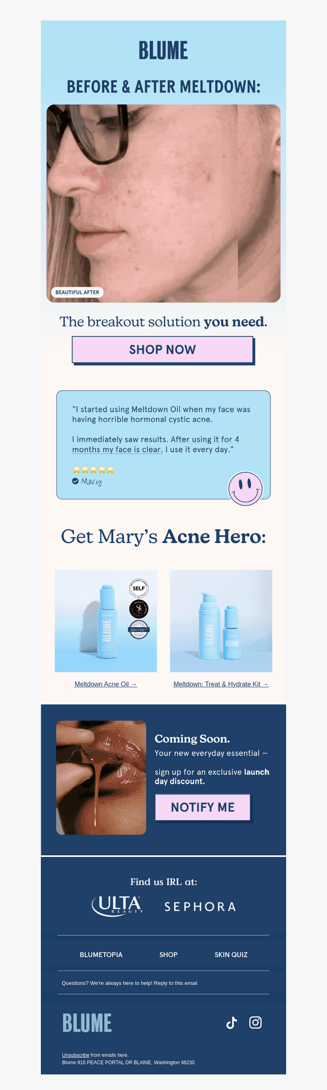 Cleared my hormonal cystic acne ✨