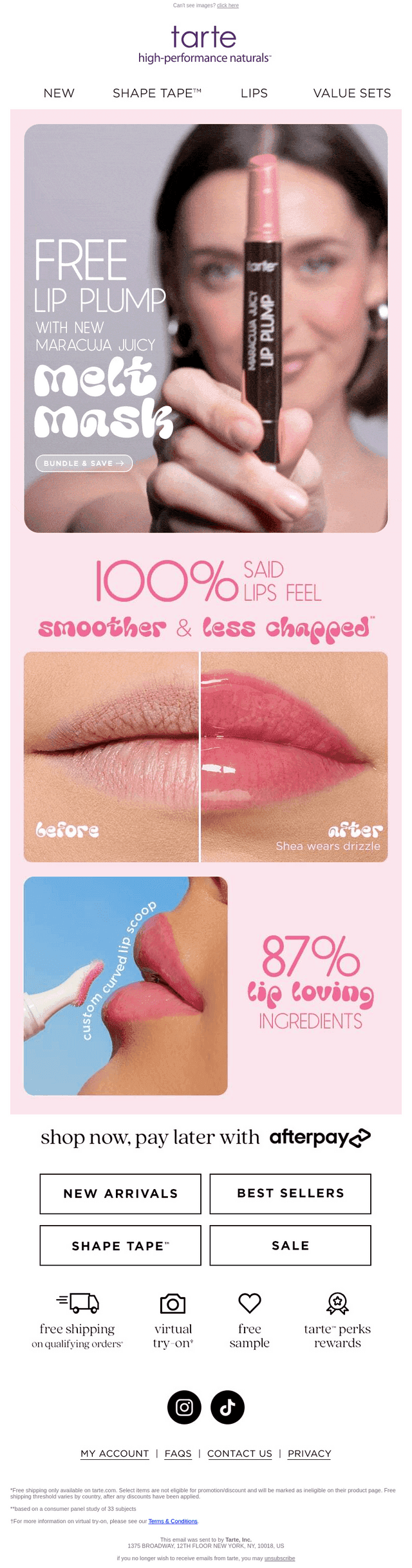 try melt mask, get a FREE plump 💋