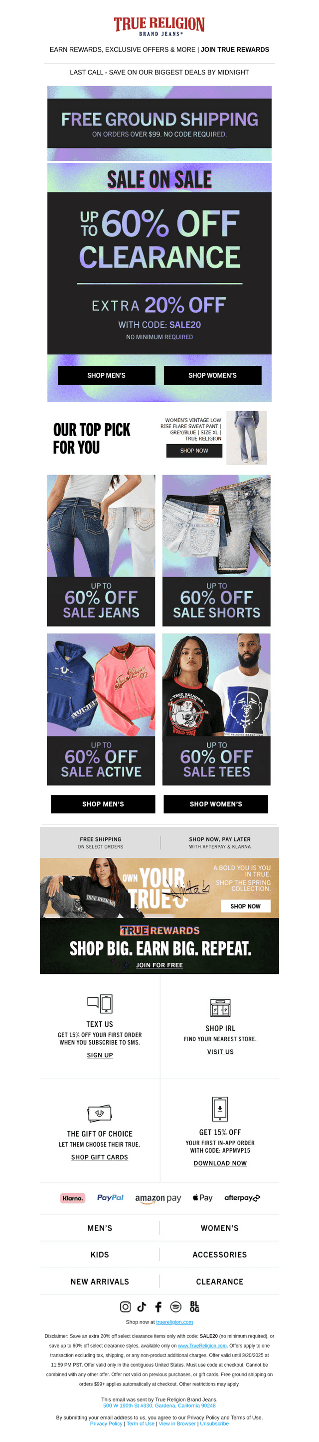 FINAL HOURS 😱 60% OFF + 20% OFF