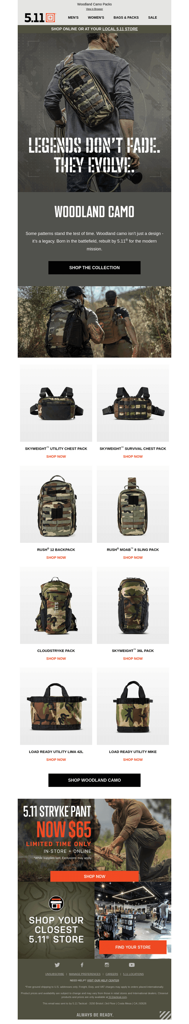 ⛰️🎒 Camo Packs For Every Adventure 🎒⛰️
