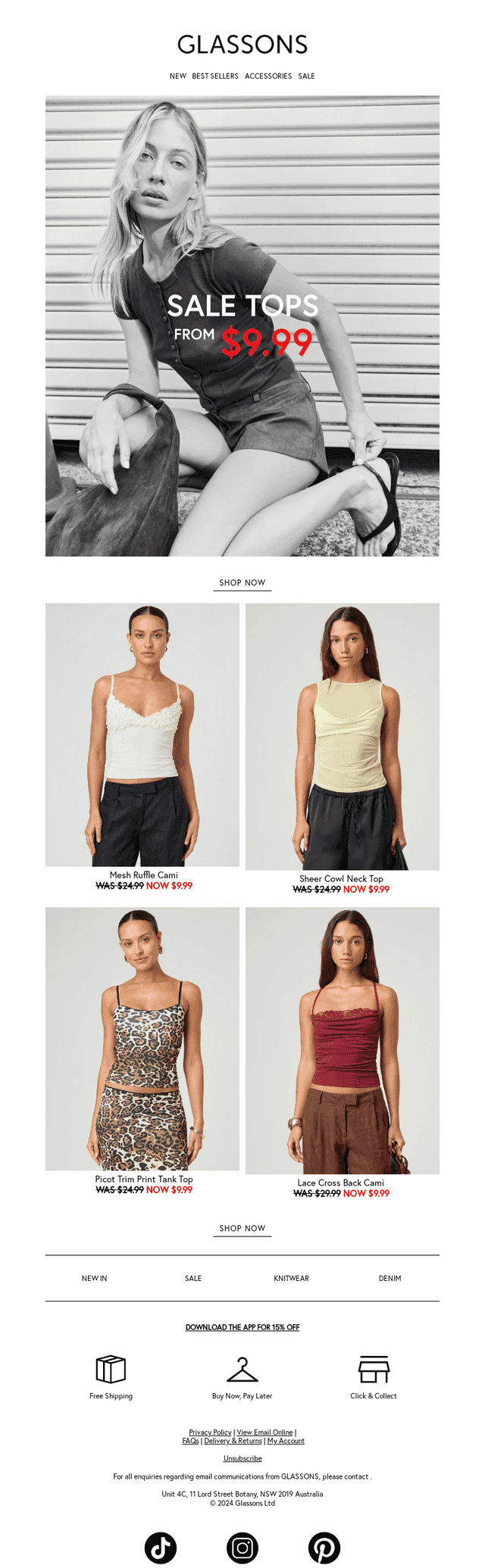 $9.99 TOPS