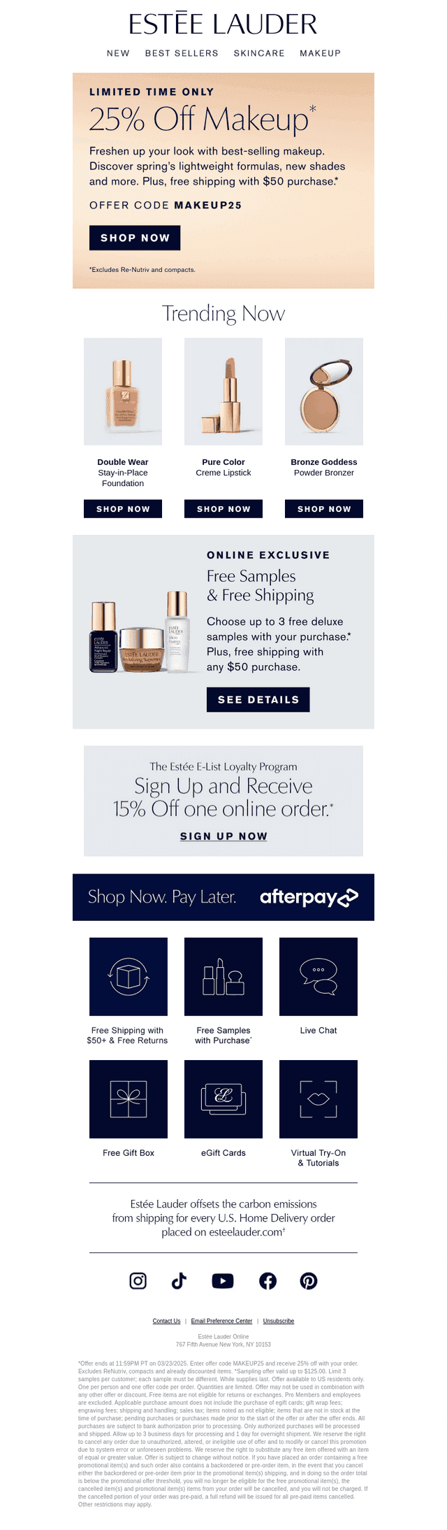 It’s Here 🌟 25% Off Makeup