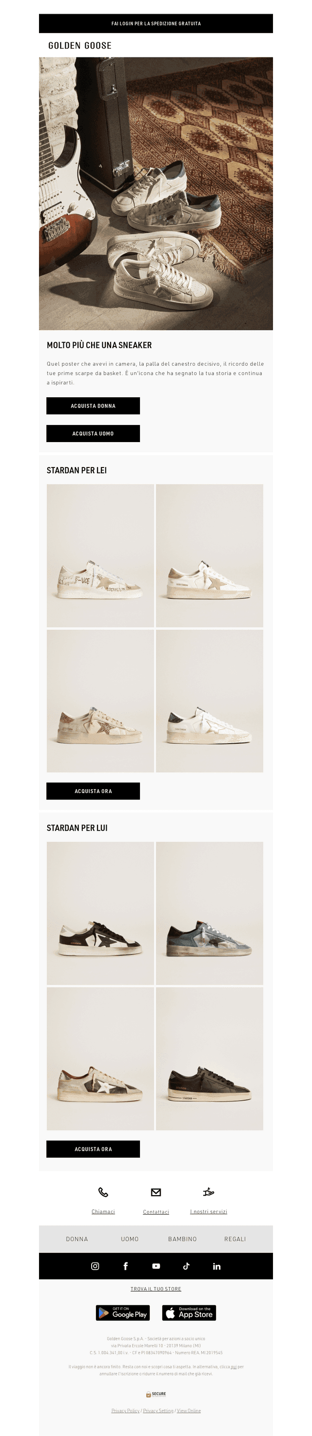 Molto più che una sneaker