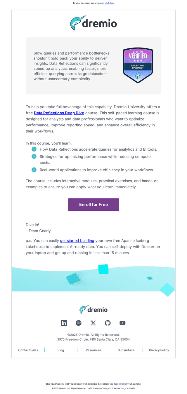 Learn to Deliver Faster Insights with Data Reflections