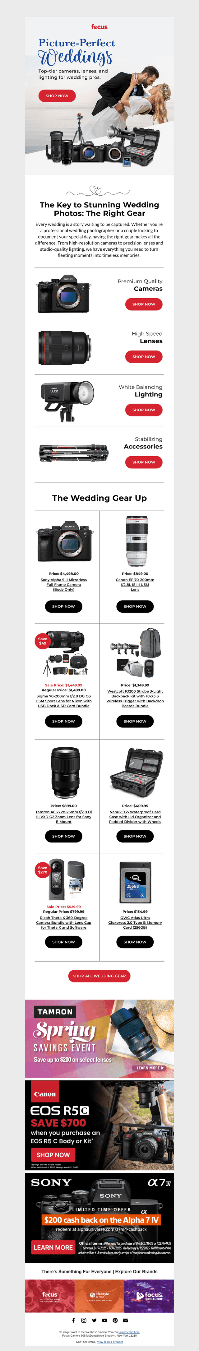 Focus Camera email from Fri, Mar 21, 2025