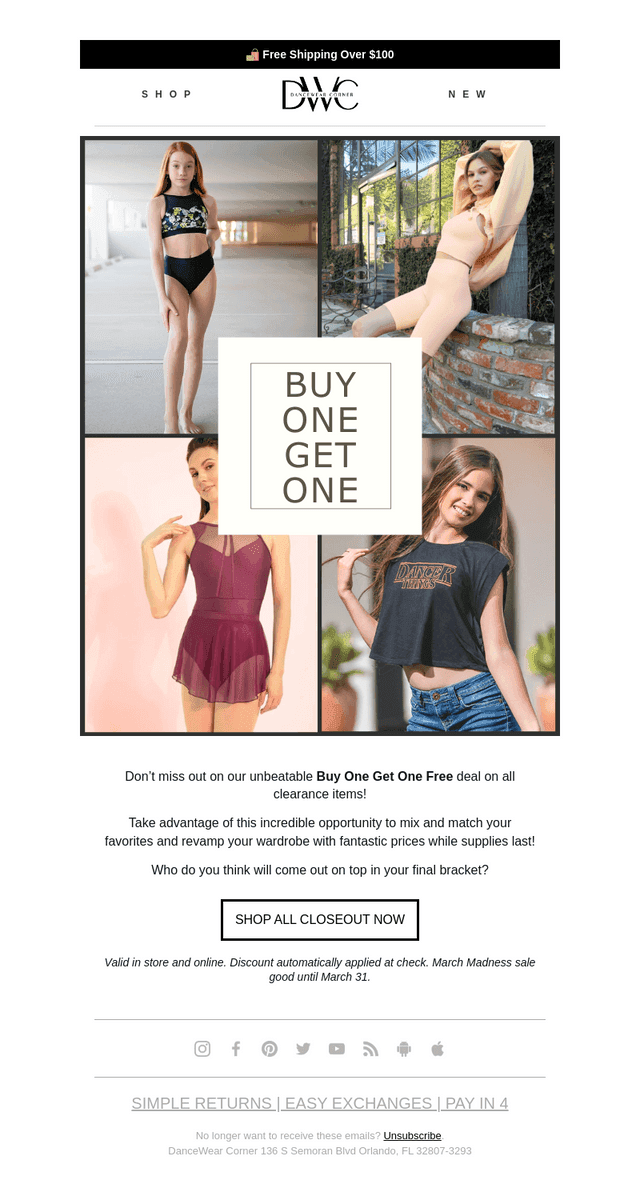 Mix & Match Clearance – Limited Time Offer!