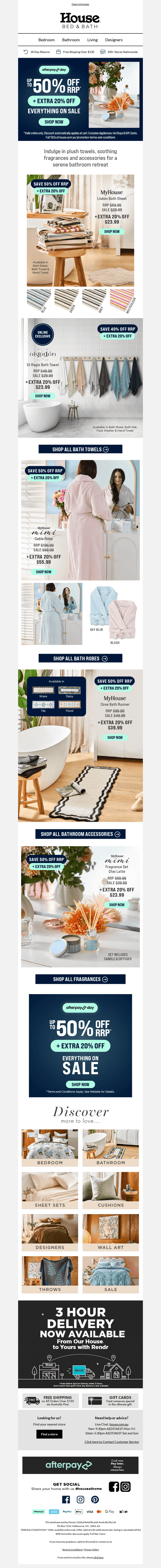 🚨 + EXTRA 20% off ALREADY REDUCED Bathroom Essentials