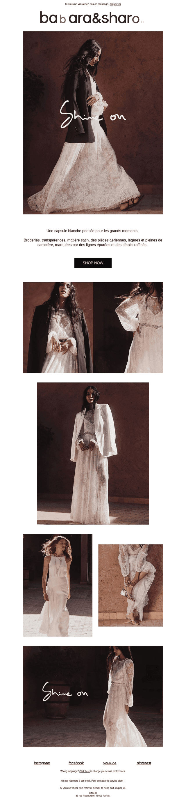 Nouvelle Capsule blanche