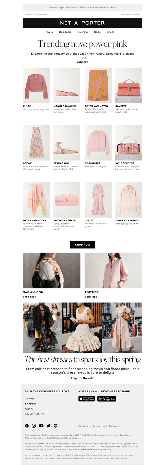 Trending now: power pink