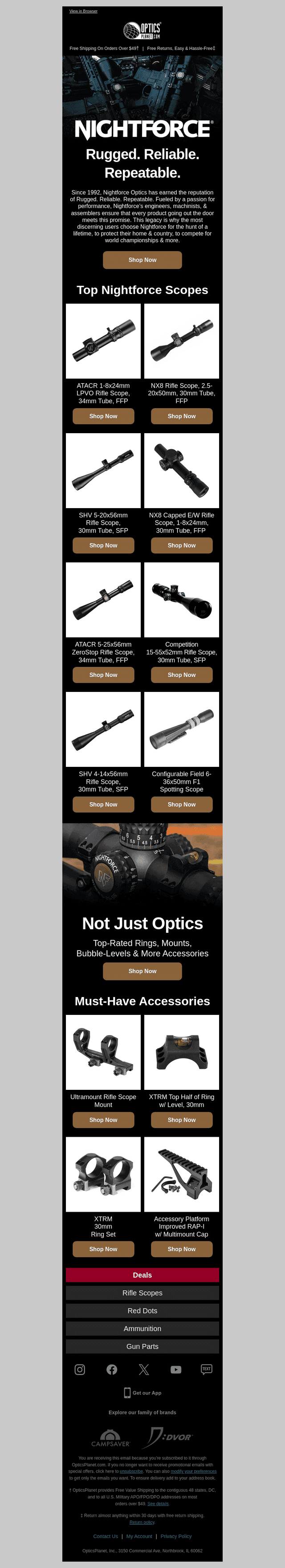 Rugged. Reliable. Repeatable.