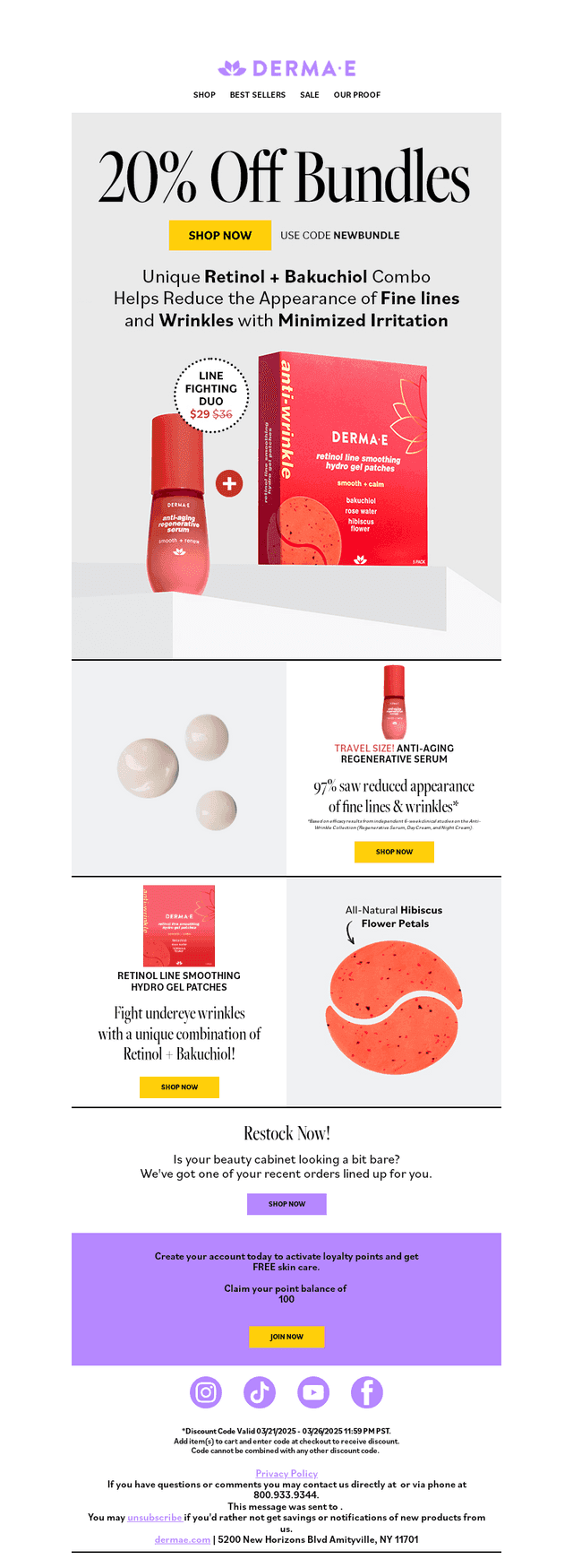 ✨ Weekend Deal: 20% Off All Skincare Bundles! 🛍️ Use Code: NEWBUNDLE