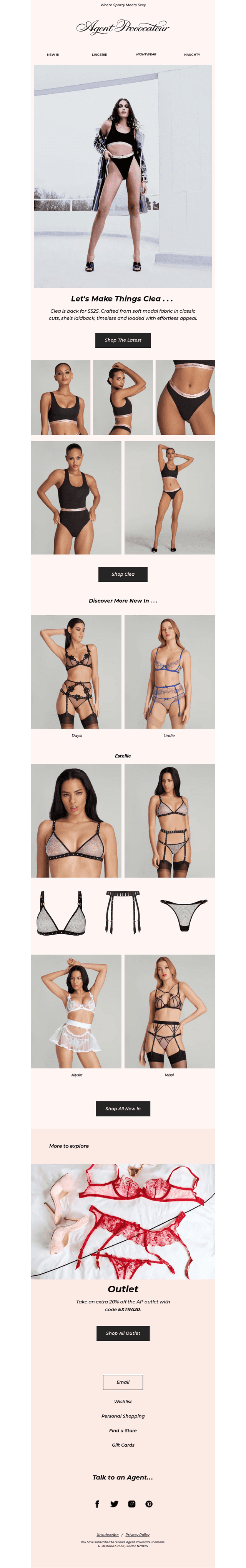Athleisure Gets Provocative | Shop Clea