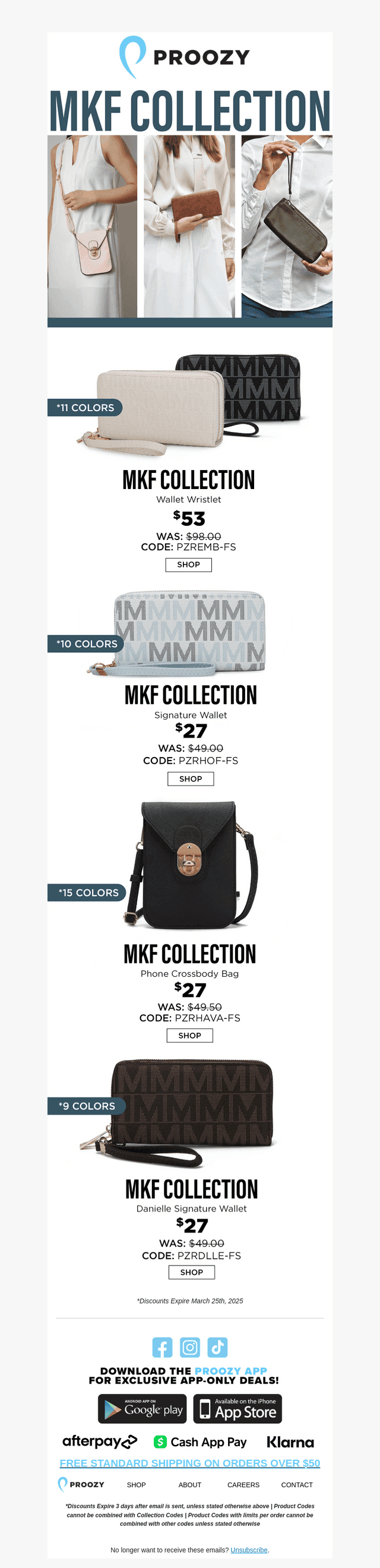 Stylish Wallets Await You at MKF