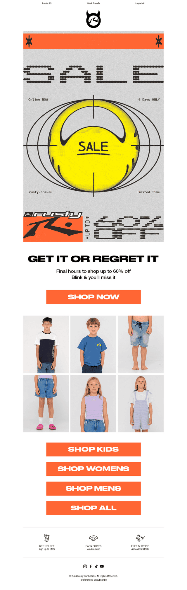 KIDS UP TO 60% OFF 💥