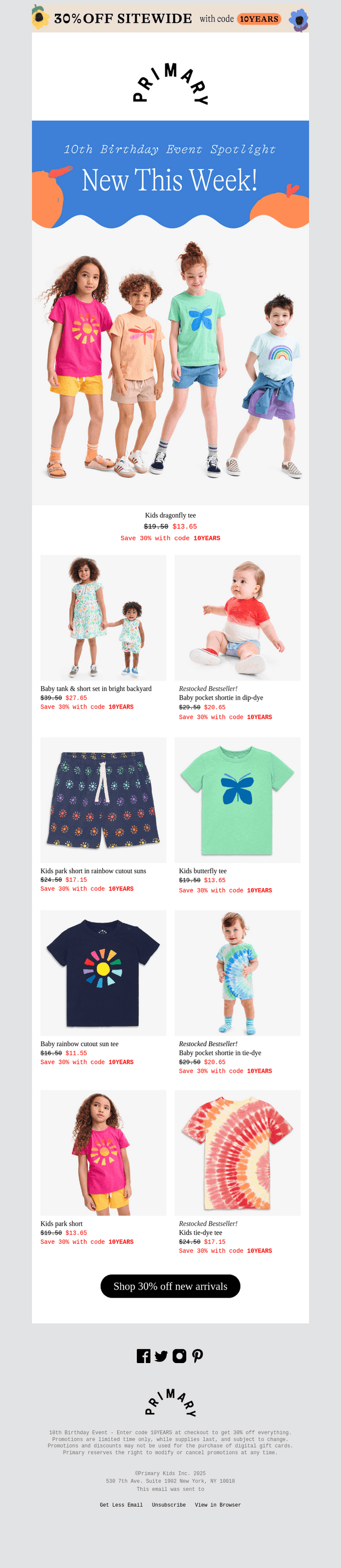 NEW THIS WEEK: 30% off these just-in styles→