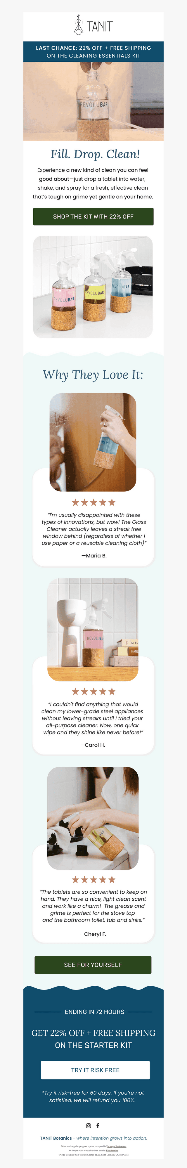 Last Call! ⏰ 22% Off The Cleaning Essentials