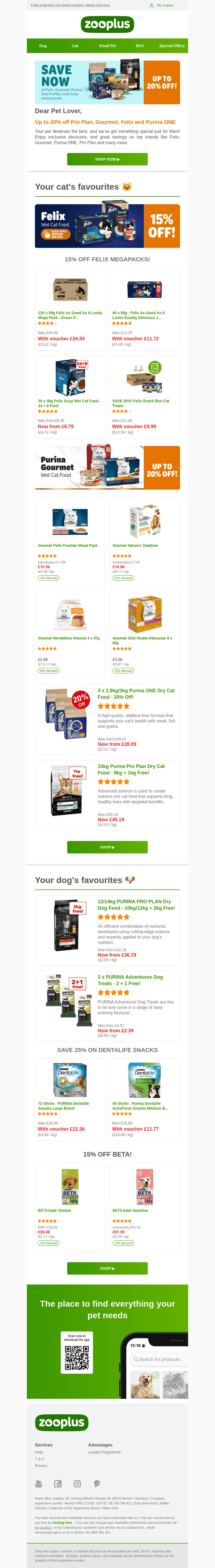 zooplus.co.uk email from Sun, Mar 23, 2025