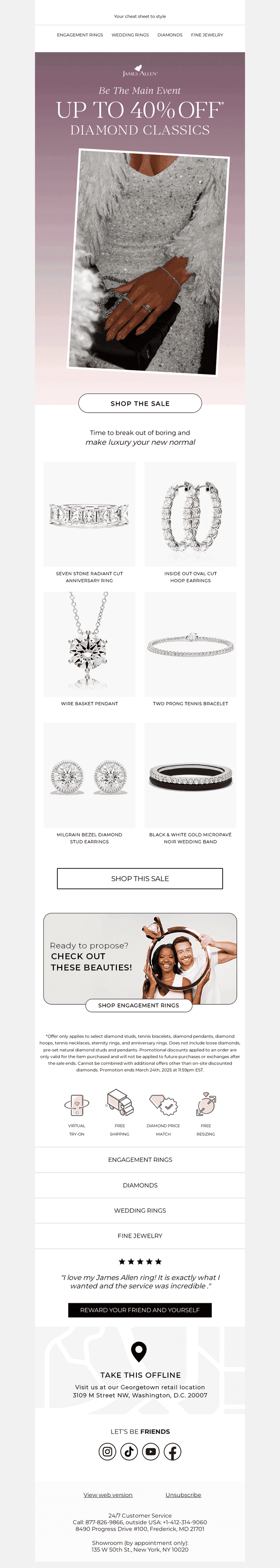 OMG! Up To 40% Off 💎 Classics Ends TOMORROW!