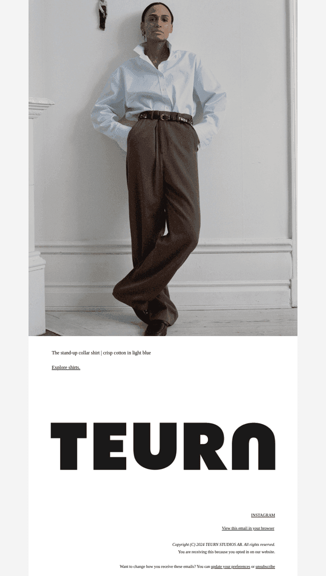 The Stand-Up Collar Shirt