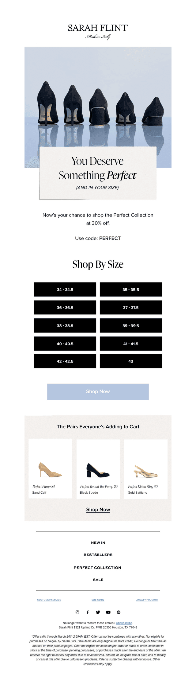 ENDS SOON: 30% Off Perfect Collection