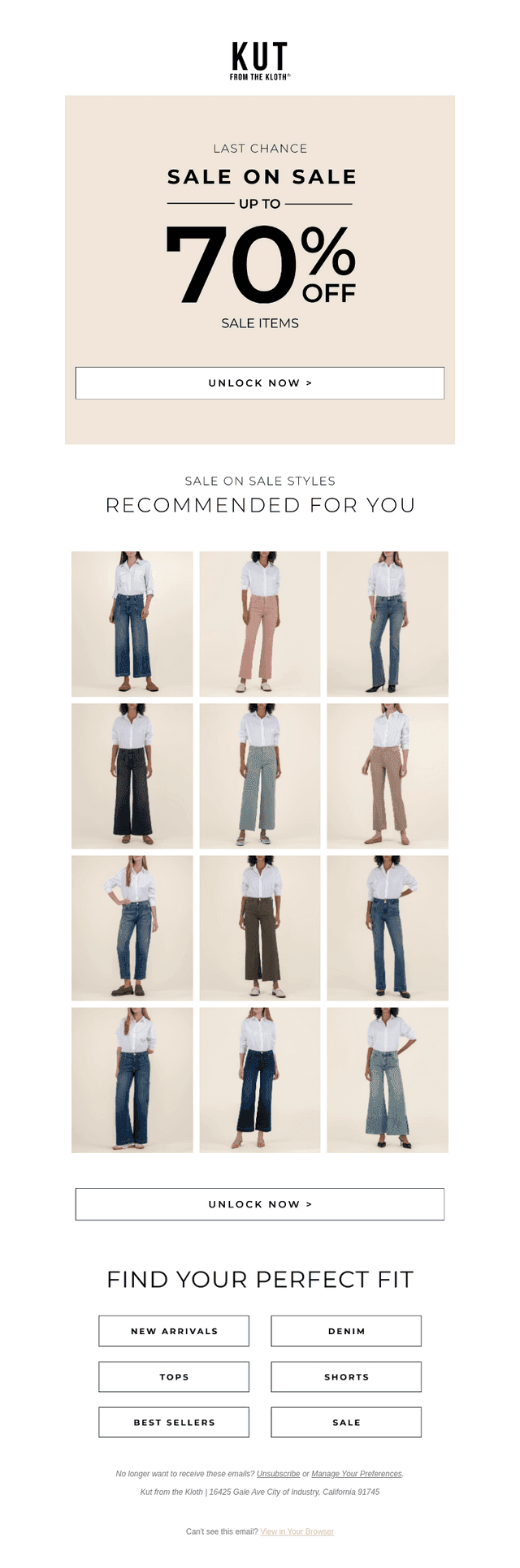 Last Chance: Up to 70% Off! ✨