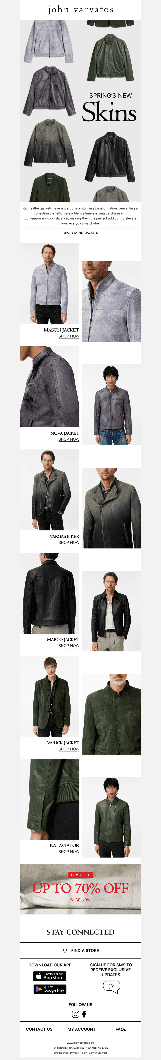Meet Our New Spring Leather Jackets