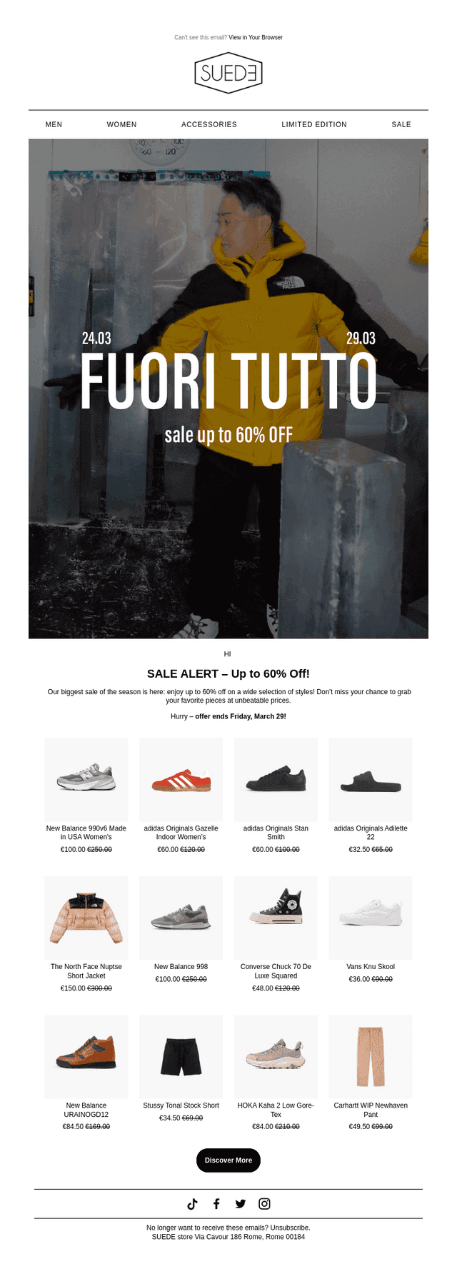 Up to 60% Off – Only Until Friday!