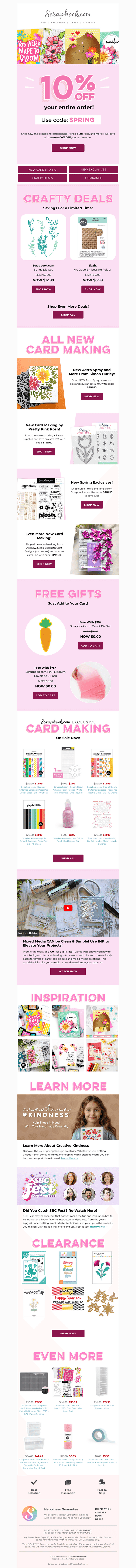 💕 Calling All Crafters! Take an Extra 10% OFF!