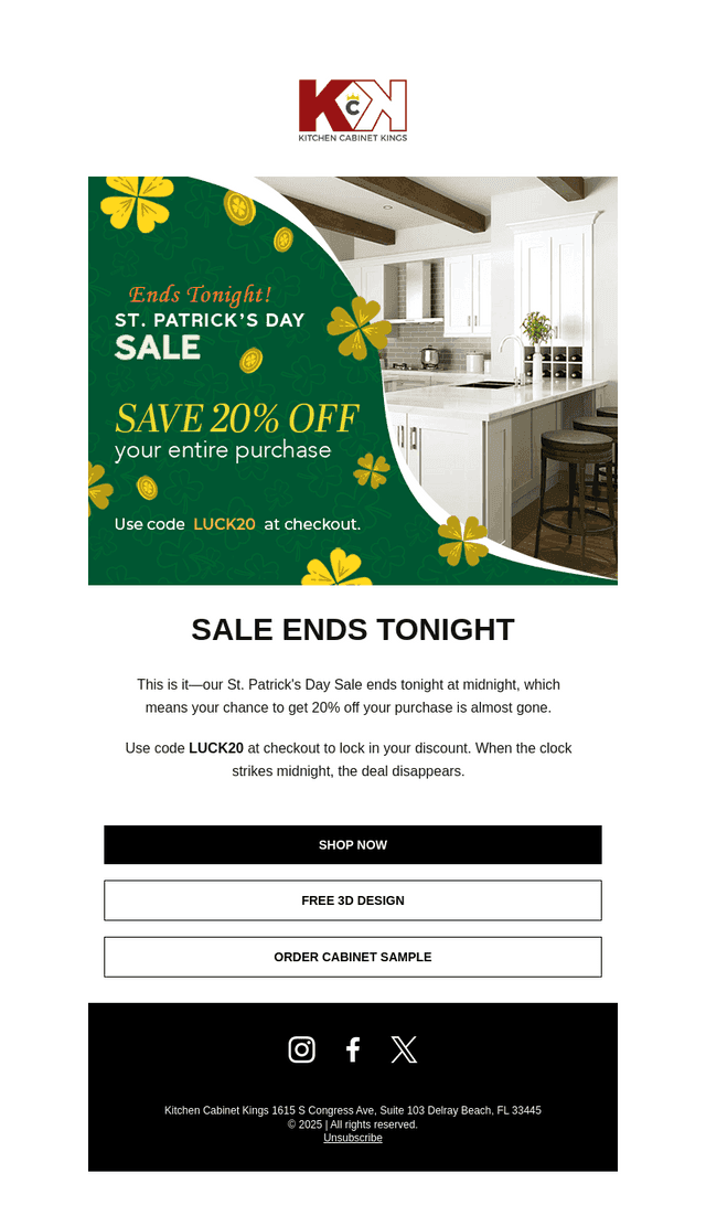 Grab 20% Off Before Midnight! ⏰