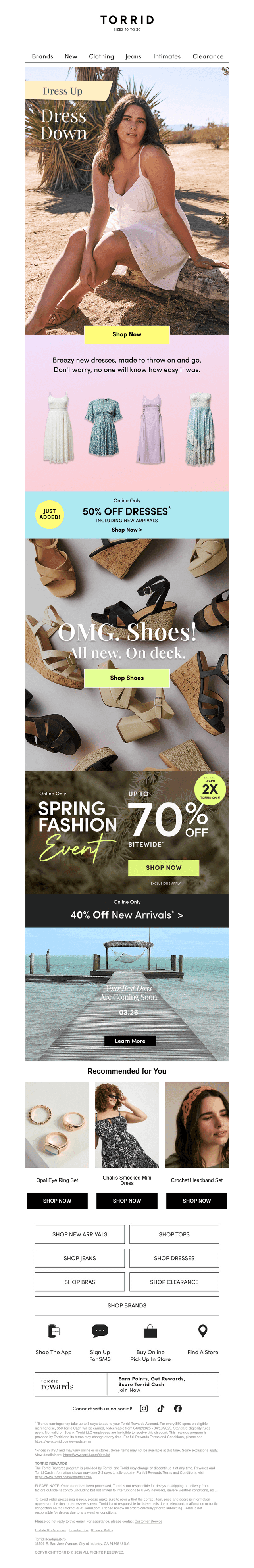 📣 Last chance for 50% off DRESSES! 📣