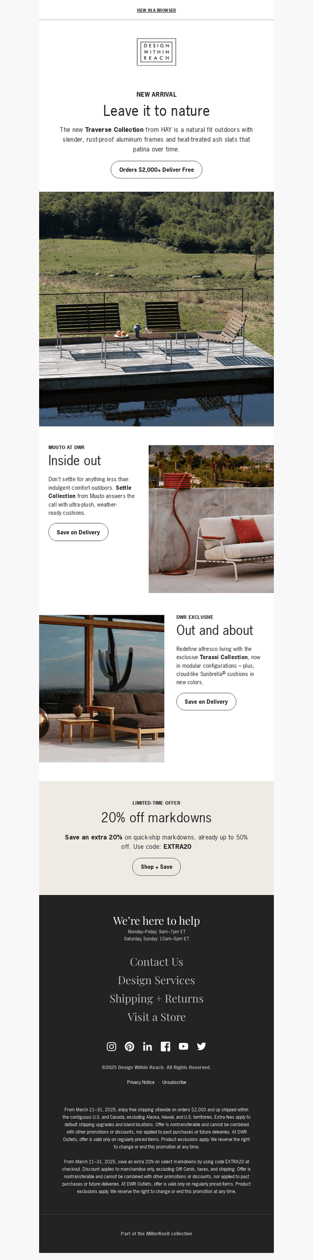 Ring in spring – free delivery on orders $2,000+