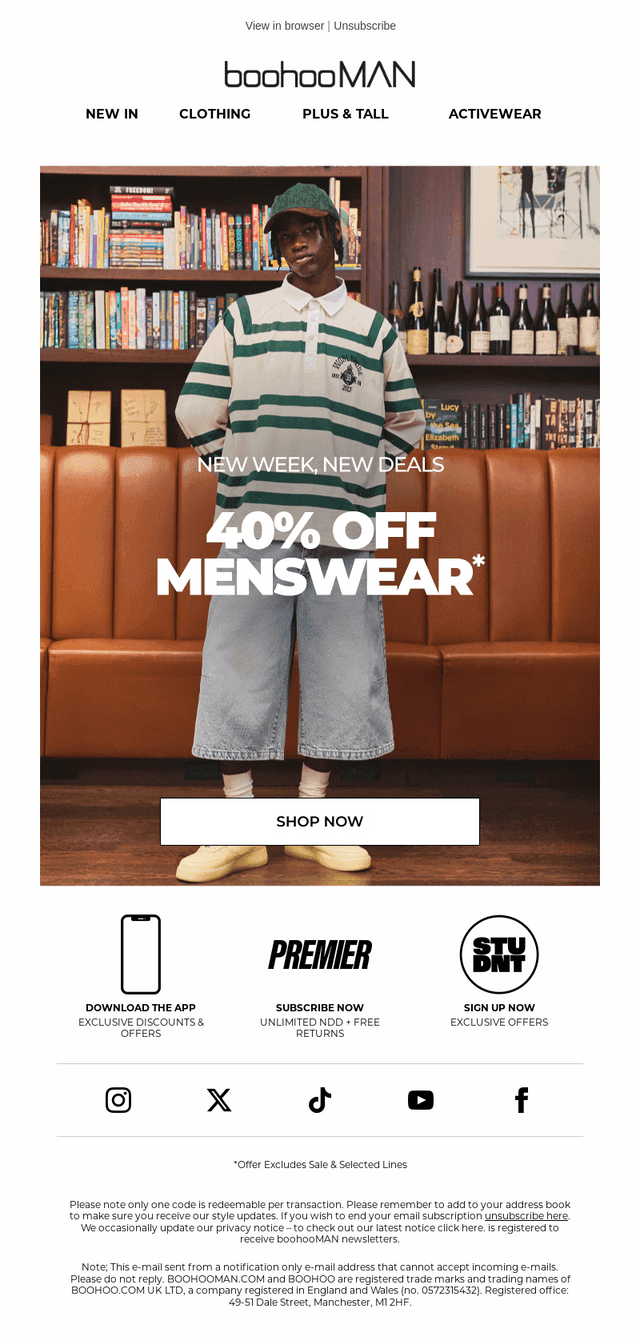 New Week, New Deals