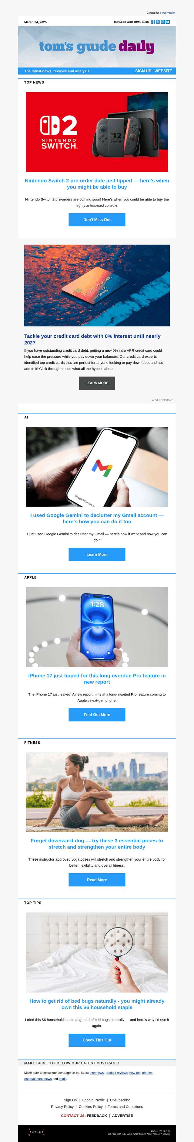 SmartBrief email from Mon, Mar 24, 2025