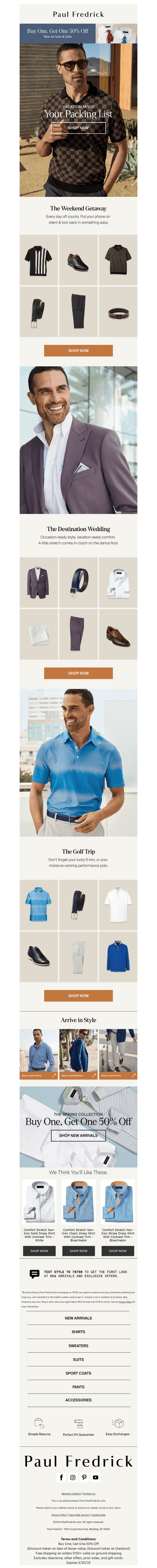 Vacation style: refresh, recharge & get some looks.