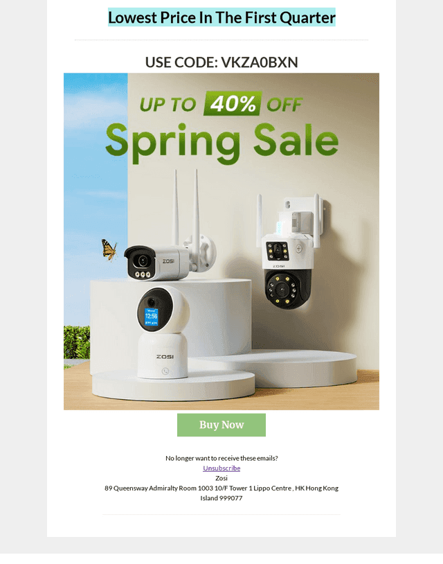 🌸 Extra 13% off Zosi Security Systems!😆 Use code:VKZA0BXN