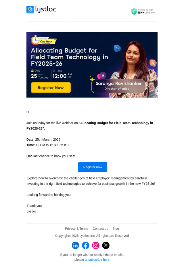 Today’s webinar: Get ready for something big!