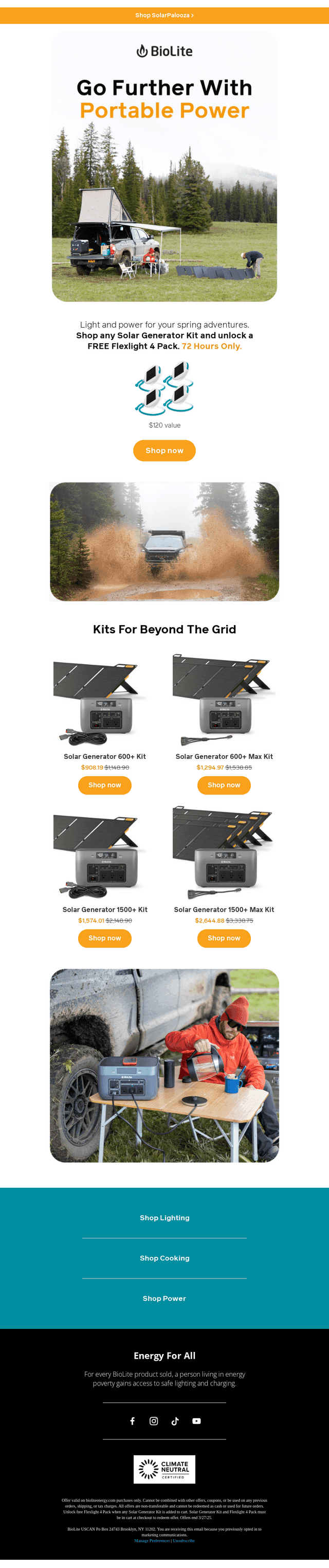 Portable Power With A Gift Attached