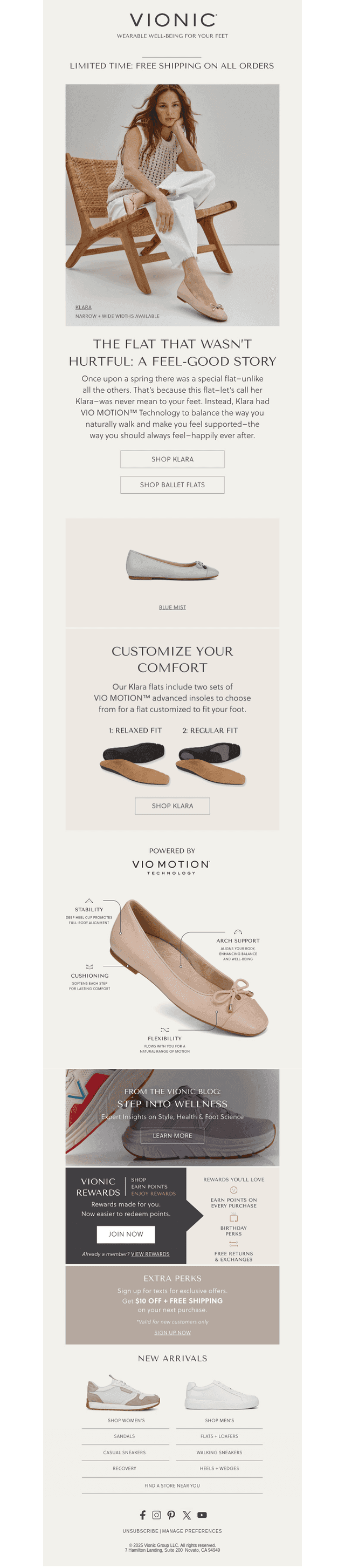 New colors for Klara Ballet Flat