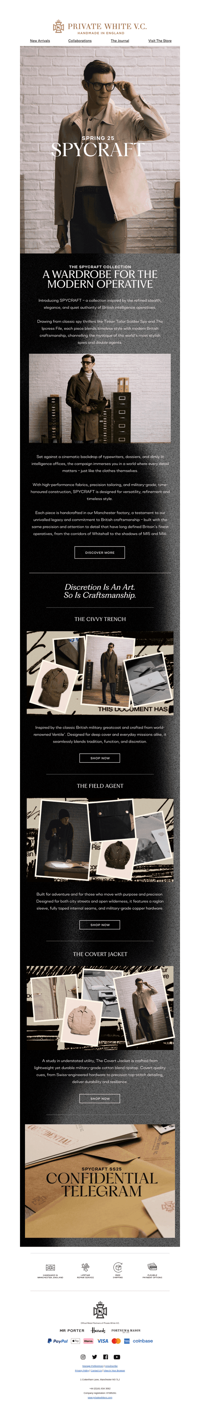 A Wardrobe For The Modern Operative