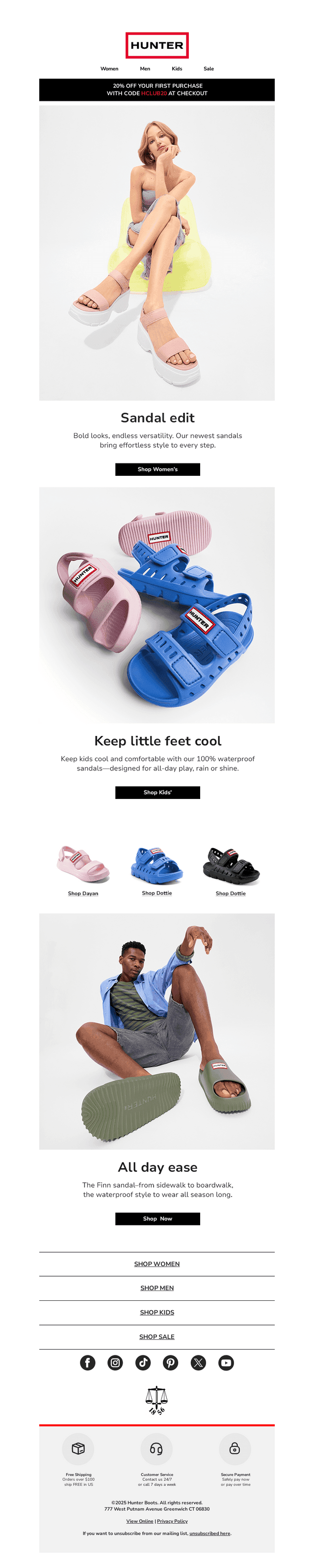 Slip into New Sandals