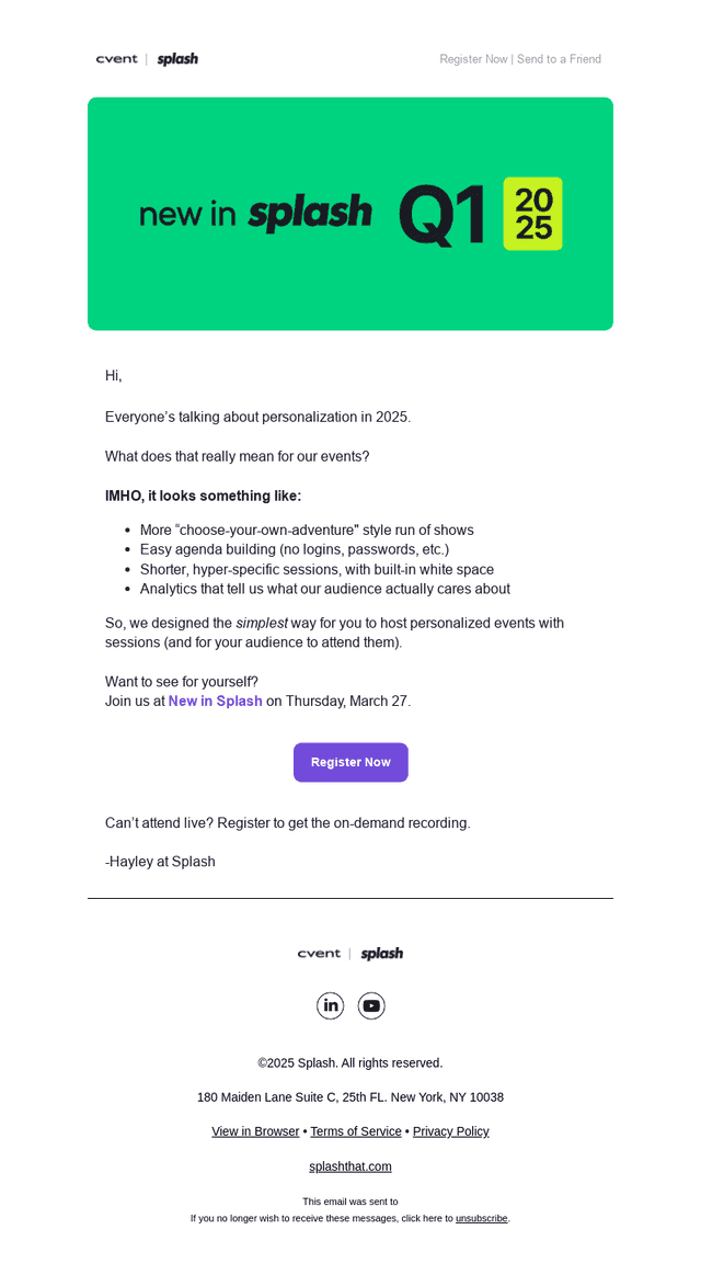 [Invite] The #1 new event format for 2025