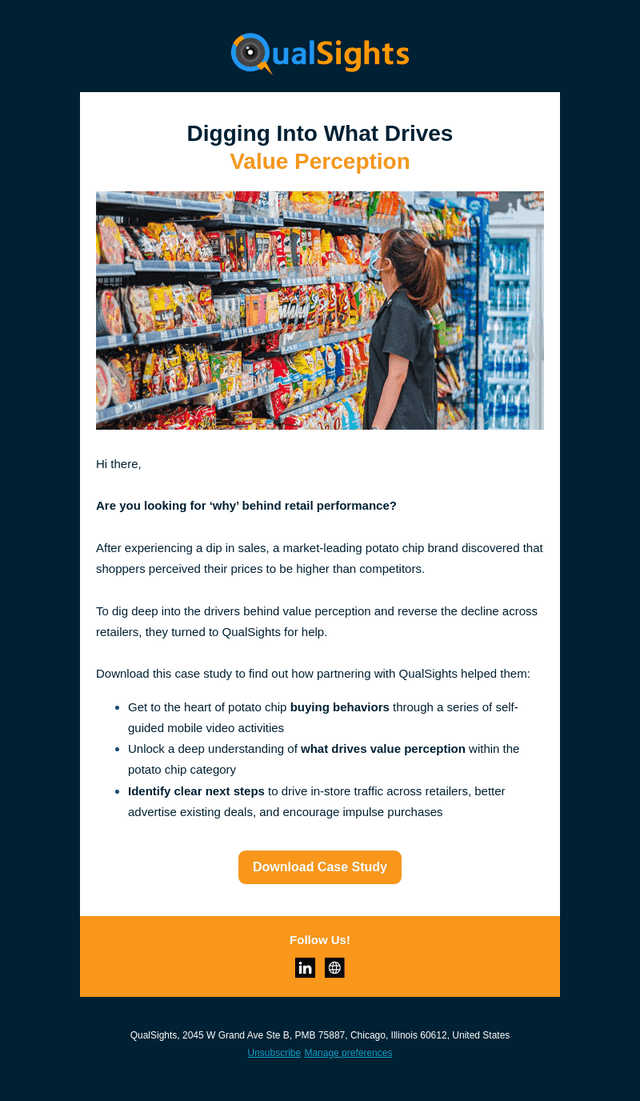 QualSights email from Tue, Mar 25, 2025