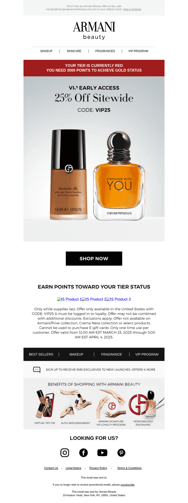 VIP EARLY ACCESS: 25% Off Sitewide