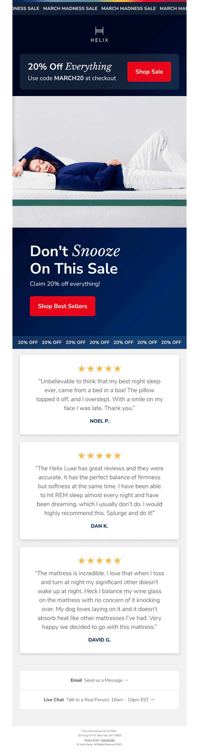 Who wants 20% off?