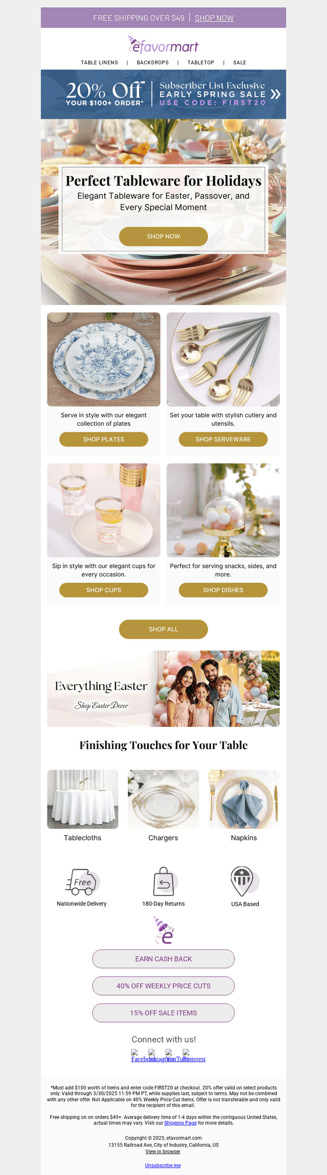 Perfect Holiday Tableware: Get ready for Easter, Passover, and more!