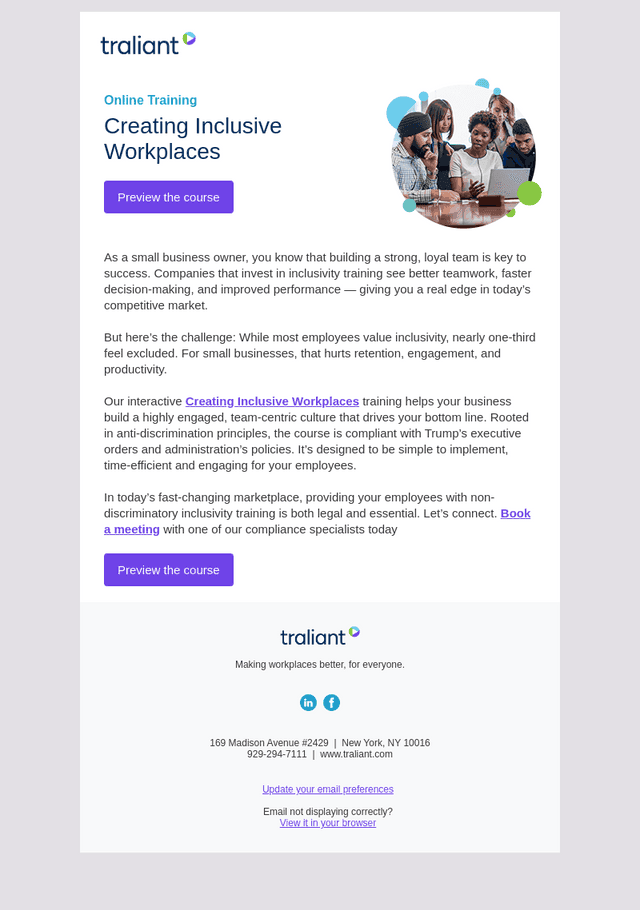 Inclusion training: Boost retention and engagement