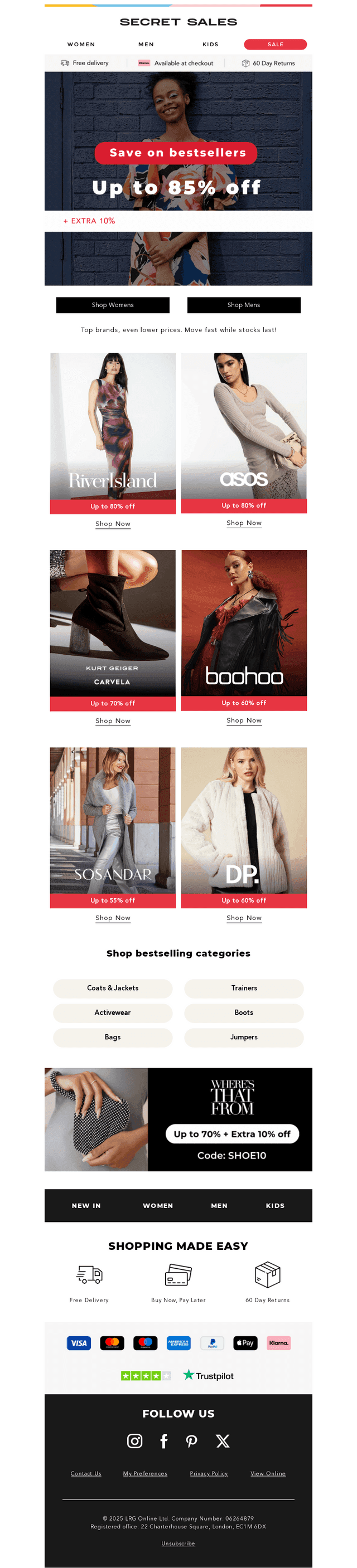 Bestsellers alert 🚨 Up to 85% off
