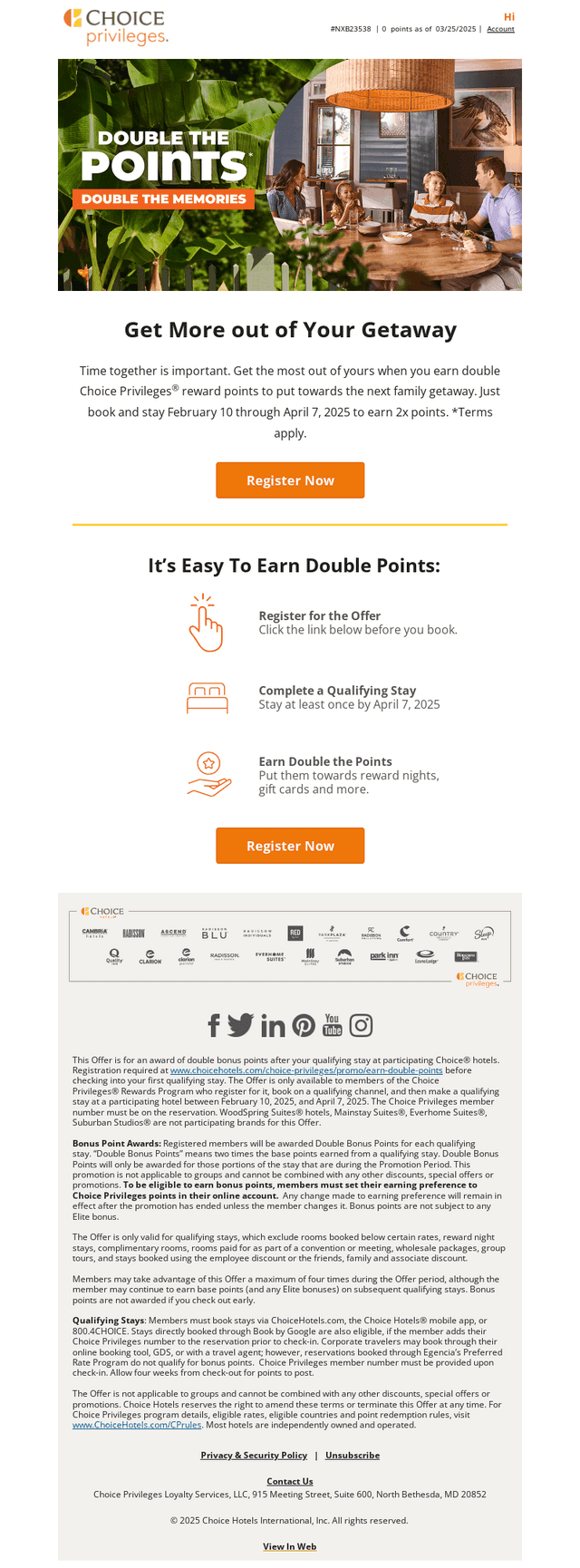 Last Call on Maximizing Your Stay