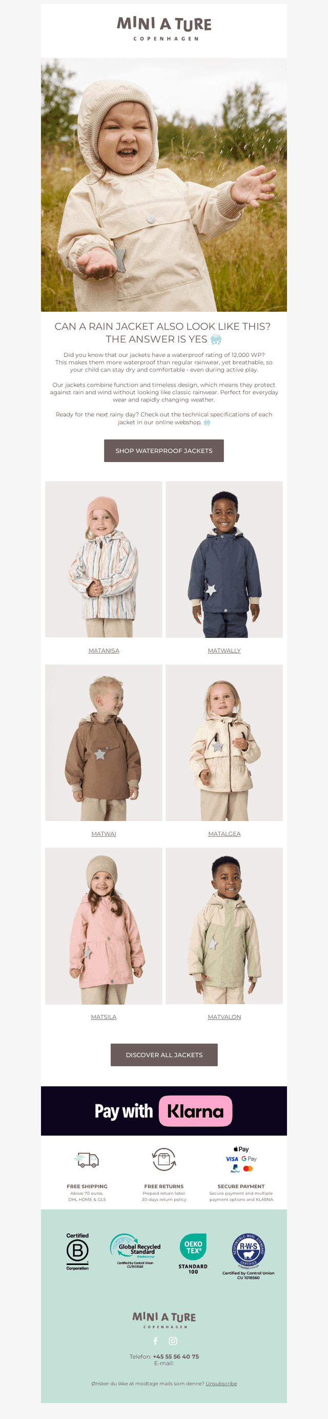 ⭐Can a rain jacket also look like this?